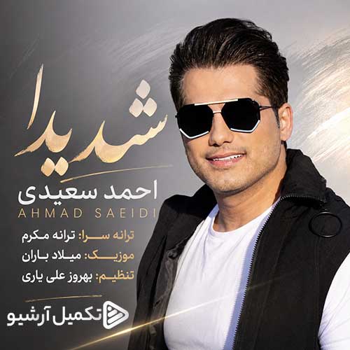 دانلود آهنگ «شدیدا» از «احمد سعیدی» با کیفیت ۳۲۰ و متن ترانه